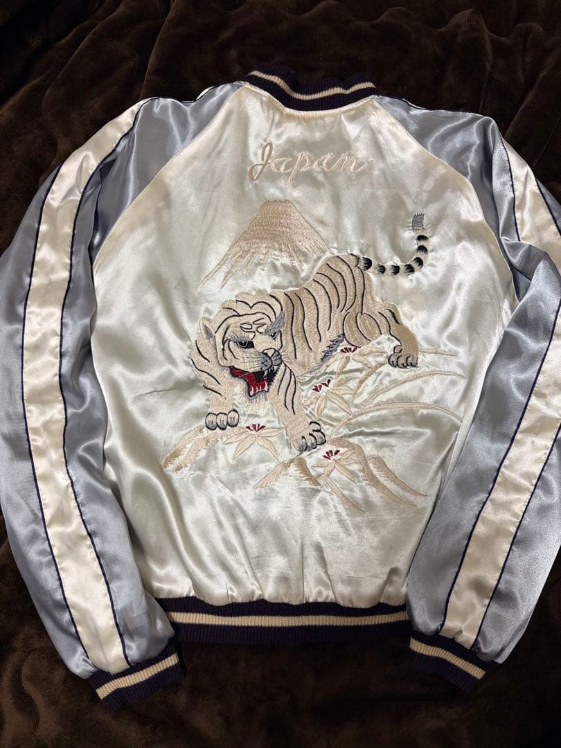 美品 ２面用 テーラー東洋 虎 富士山 日本限定 スカジャン vintage