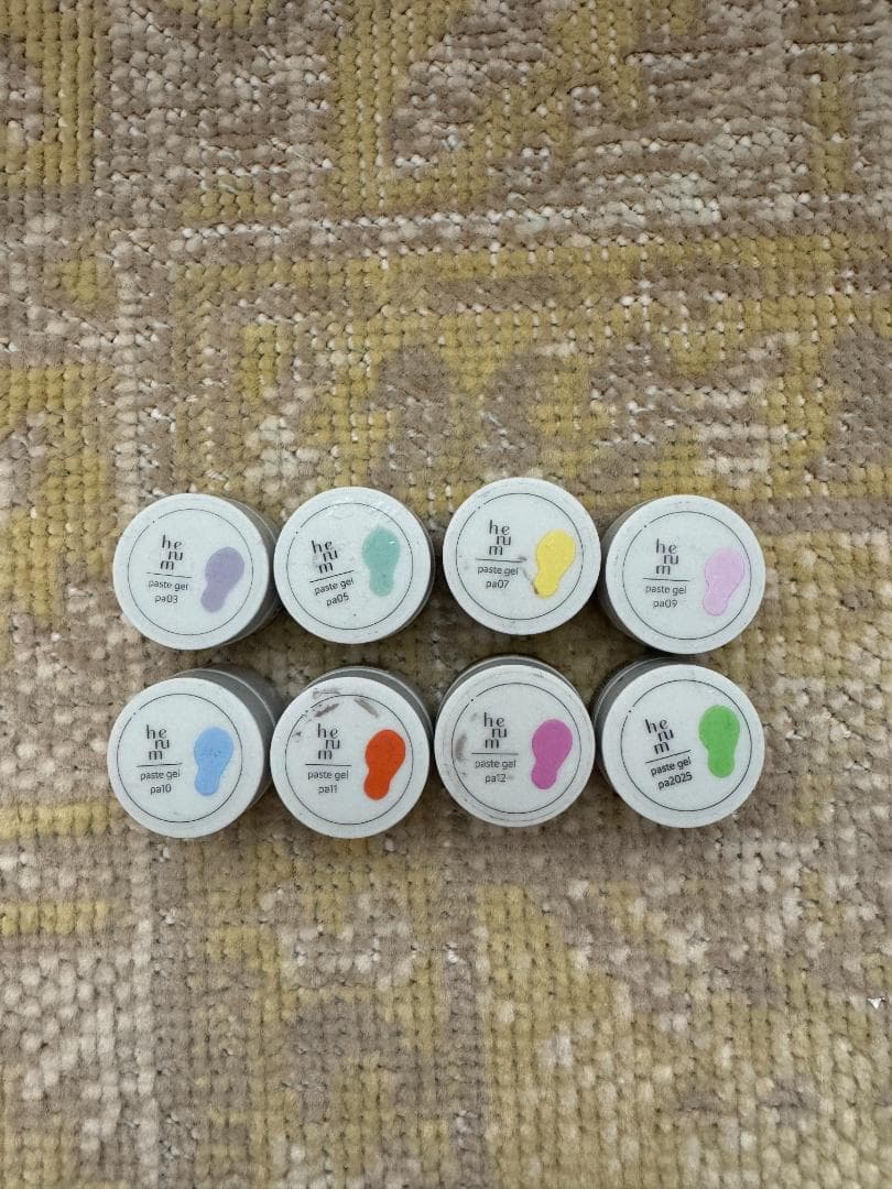 henum ペーストジェル セット 8色セット 限定色Pa2025入り 楽天市場】henum へニュム ペーストジェル 全6色 2.8g pa01~06 マット
