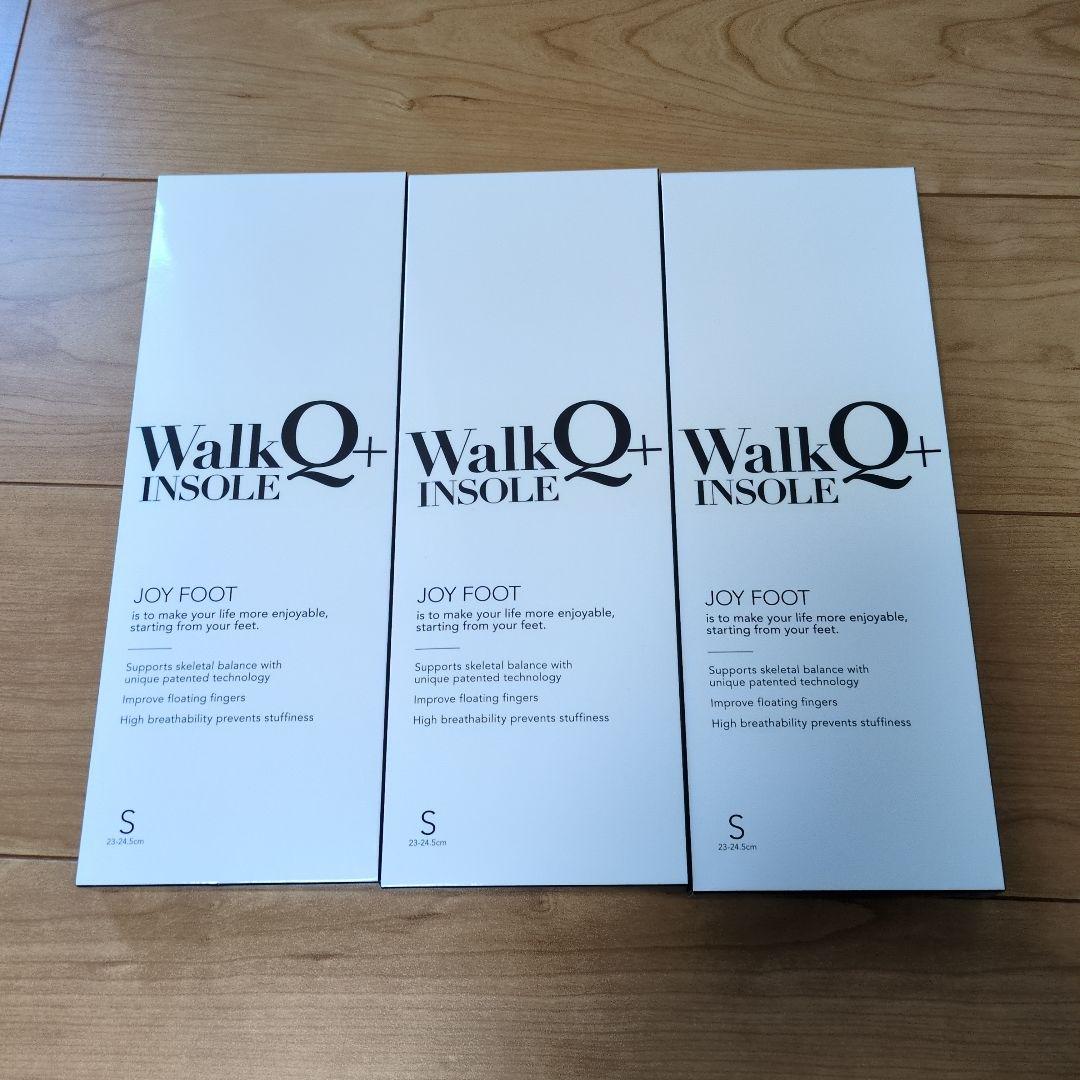 Walk Q+ JOY FOOT Sサイズ 3個セット