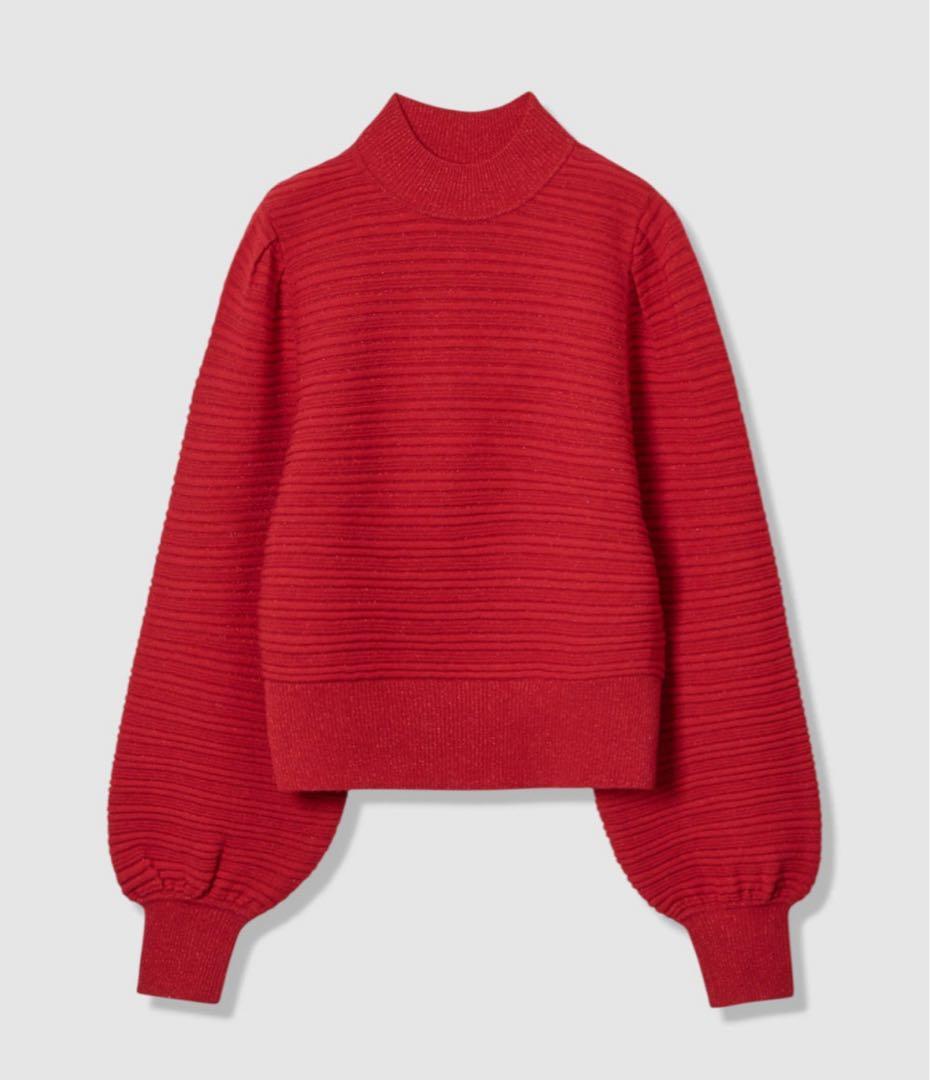 ANAYI リップルタックパフ　プルオーバー