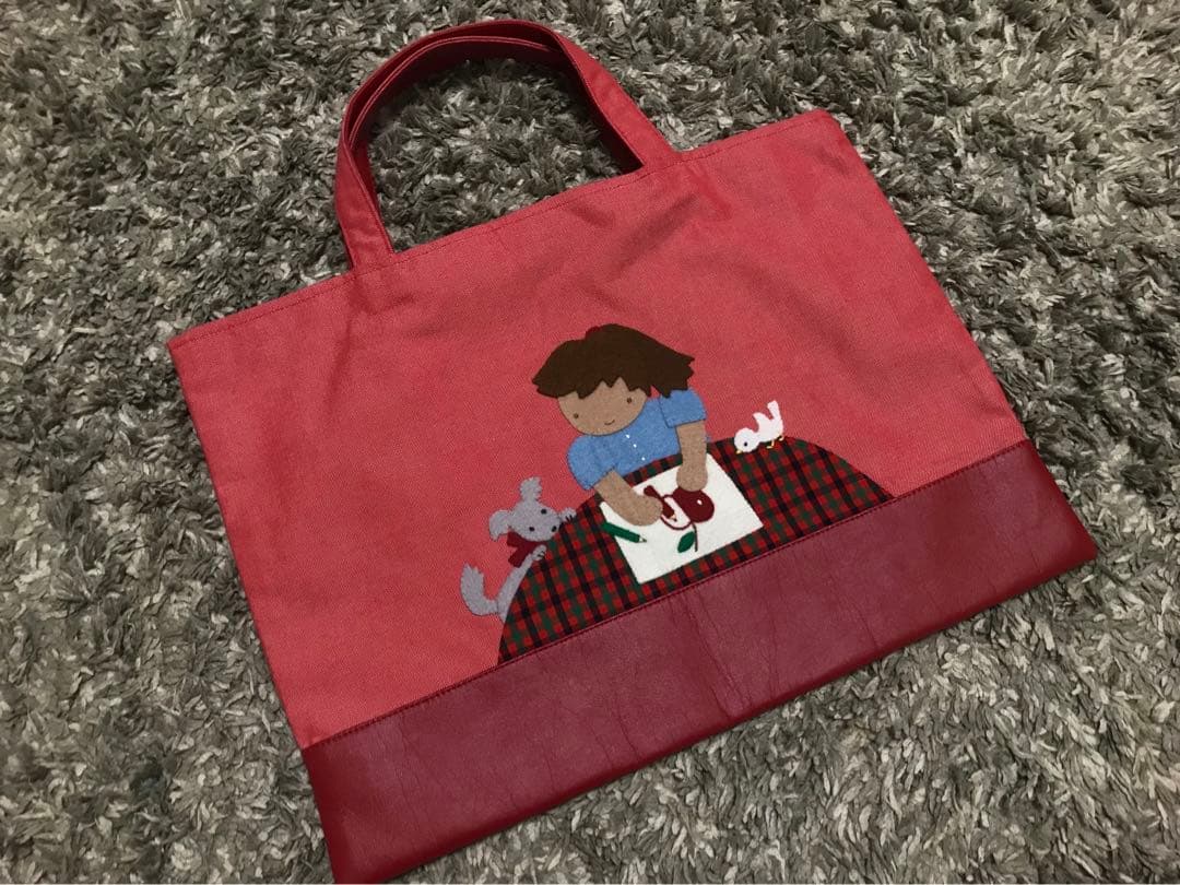 ファミリア　デニムバッグ　ブック入れ　新品未使用