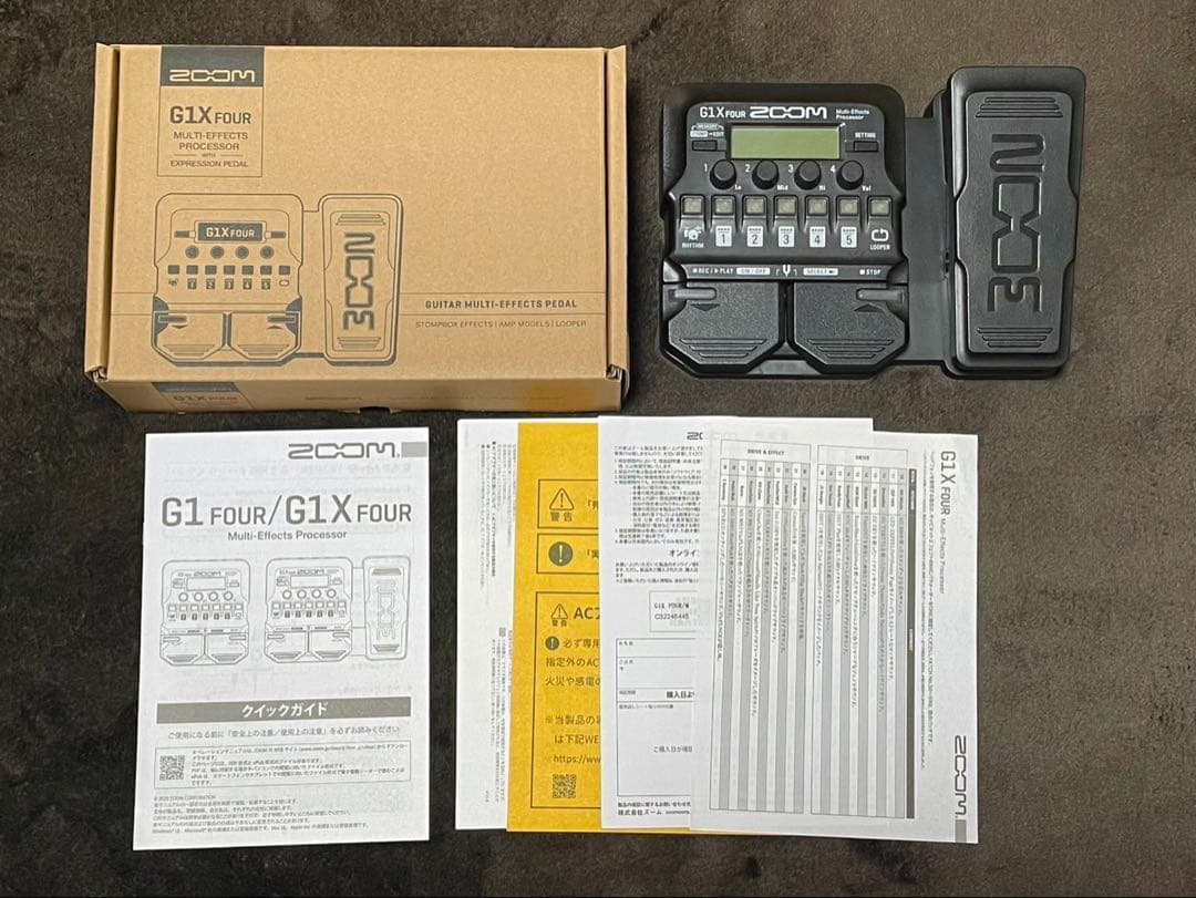 ポ*X様 【ZOOM G1X FOUR マルチエフェクター】 Amazon.co.jp: ZOOM ズーム G1X FOUR ギターマルチエフェクター ペダル