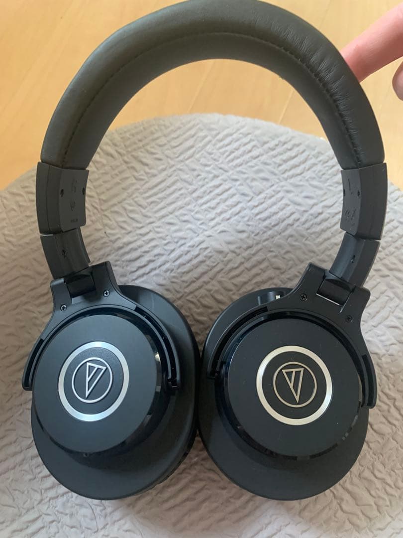 audio-technica ヘッドホン ブラック