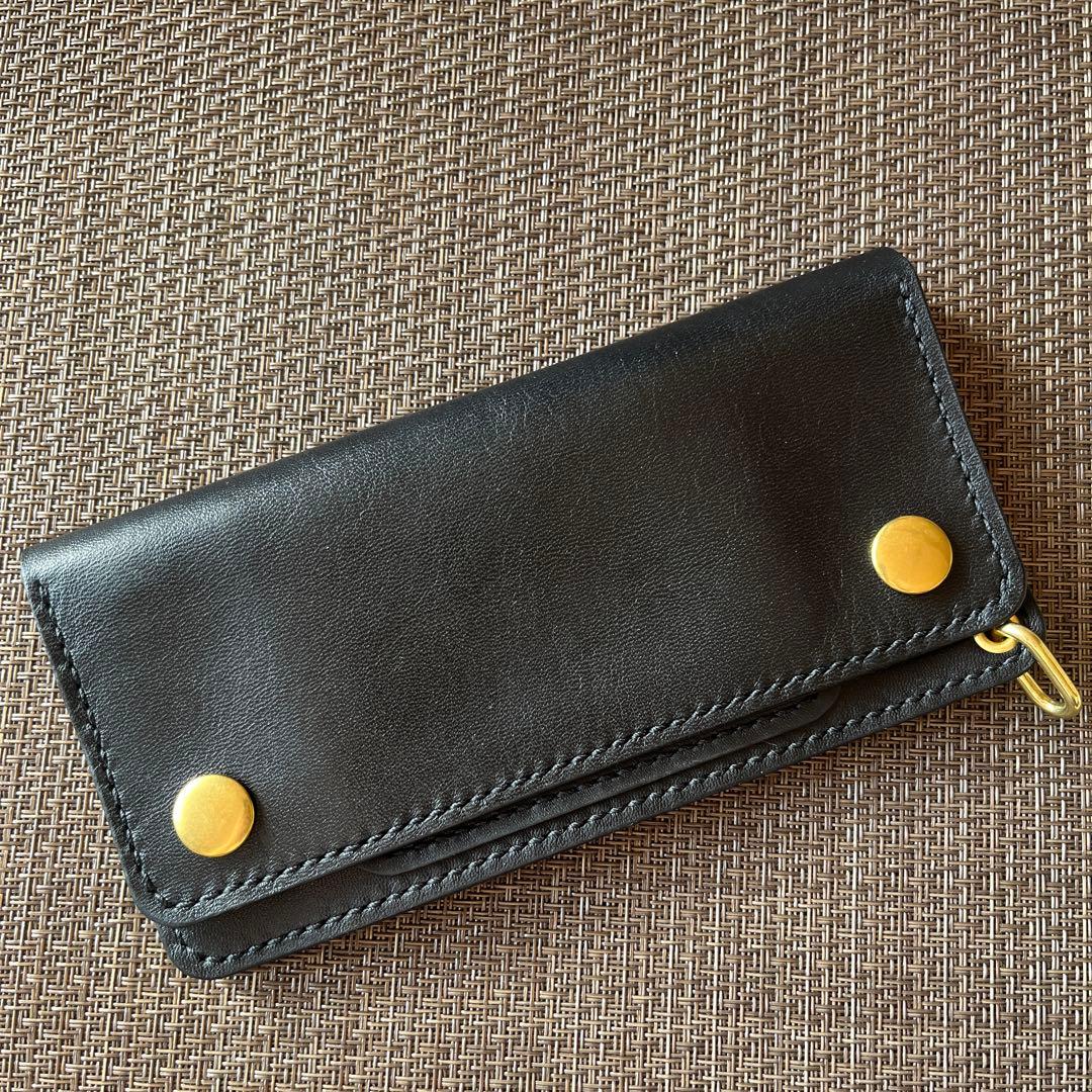 【週末限定価格】MARYAM ホースフロント ロングトラッカーウォレット芯通し