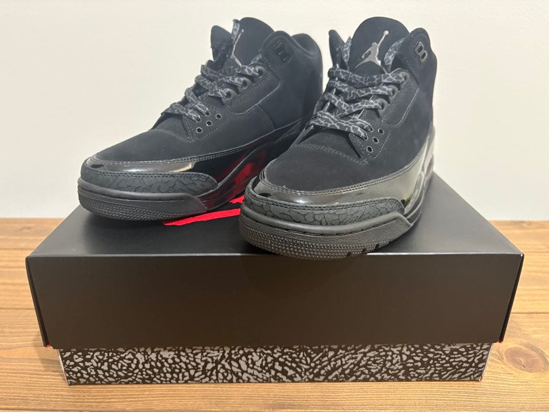 【美品】Nike Air Jordan 3 Retro Black Cat