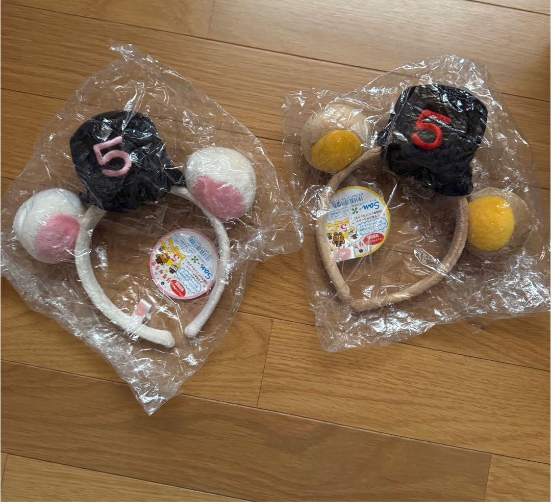 レア初期★リラ耳カチューシャ★リラックマ&コリラックマ★5周年特別商品