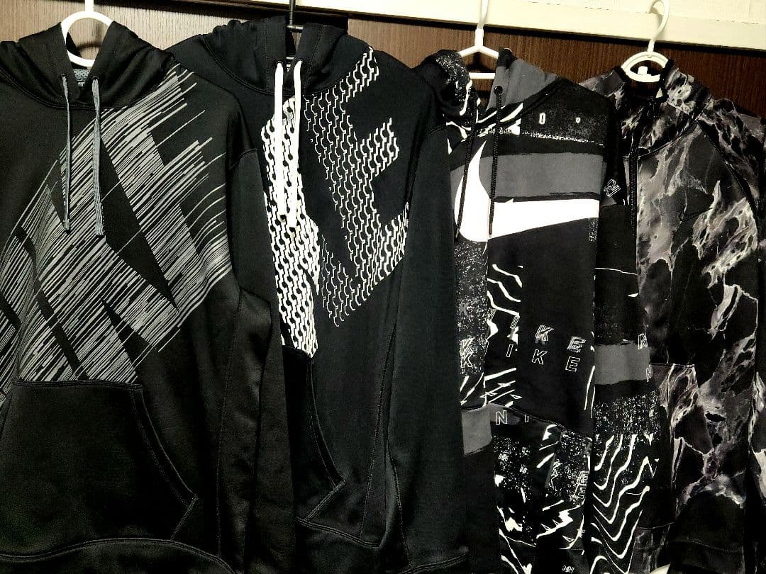 定価3万5000円 NIKE 裏起毛 4枚 パーカー セット ロゴアップ 上