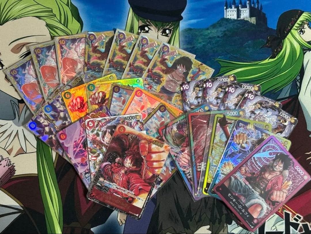 ワンピース カードゲーム ルフィ　引退品②