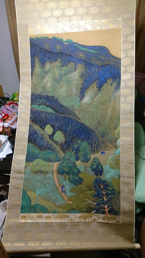 山本丘人の掛け軸 山本梅逸 群鶴之図｜古美術・掛け軸の販売・買取・鑑定-松本松栄堂