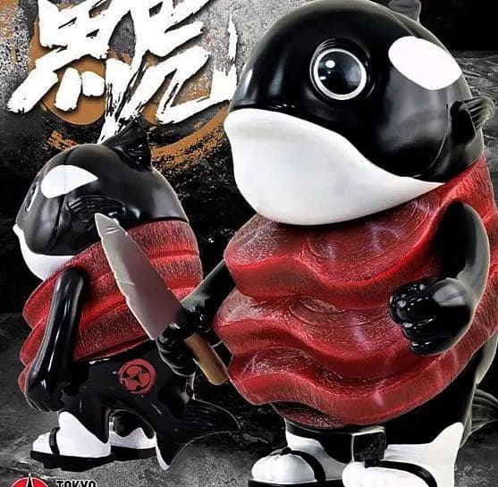 INSTINCTOY 豆もやし社長 マグロ先輩 1st 鯱 ソフビ シャチ