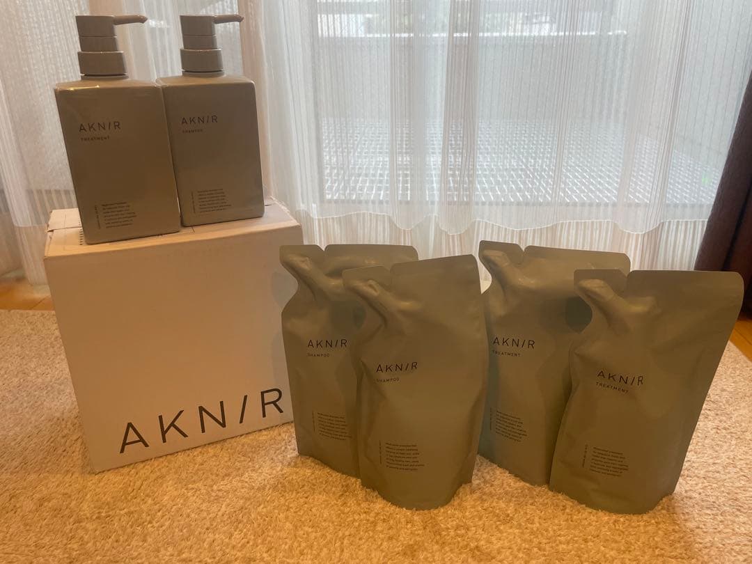 AKNIR リンス・コンディショナー 2本セット + リフィル4個
