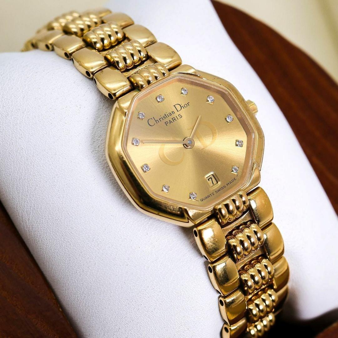 稼働 Christian Dior 腕時計 オクタゴン ダイヤ 1950
