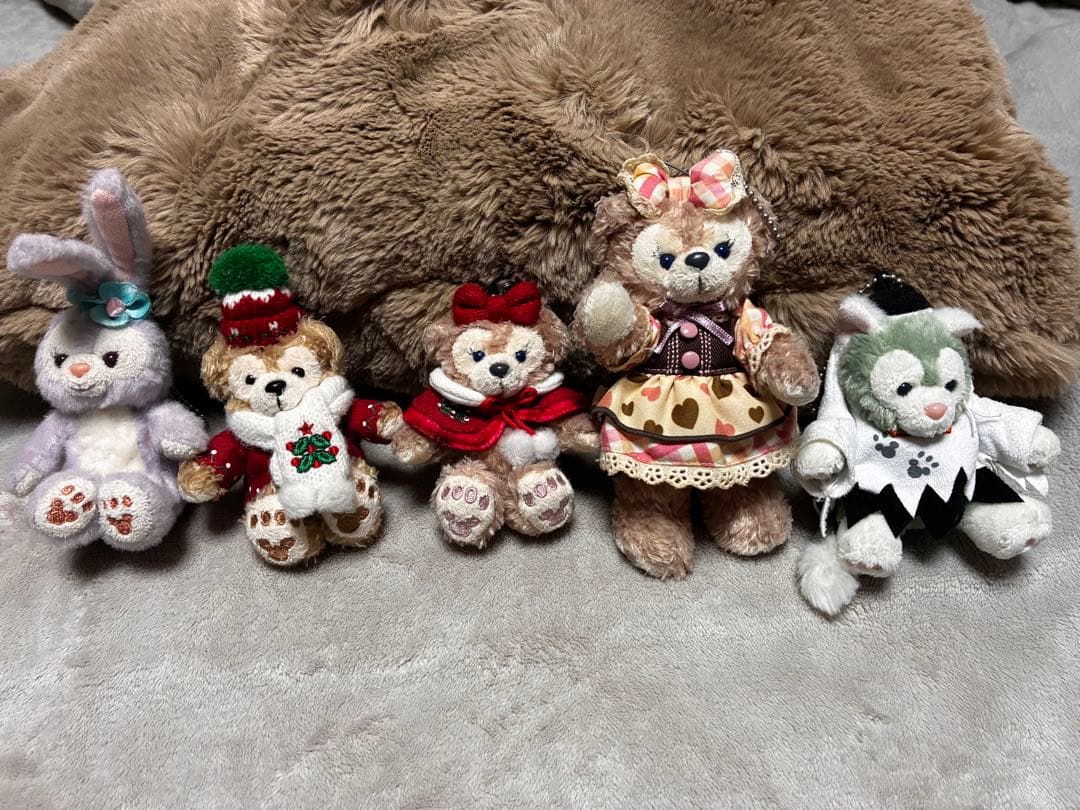 【5点まとめ】ダッフィー＆フレンズ（ぬいば・ストラップ混在）2010・2017