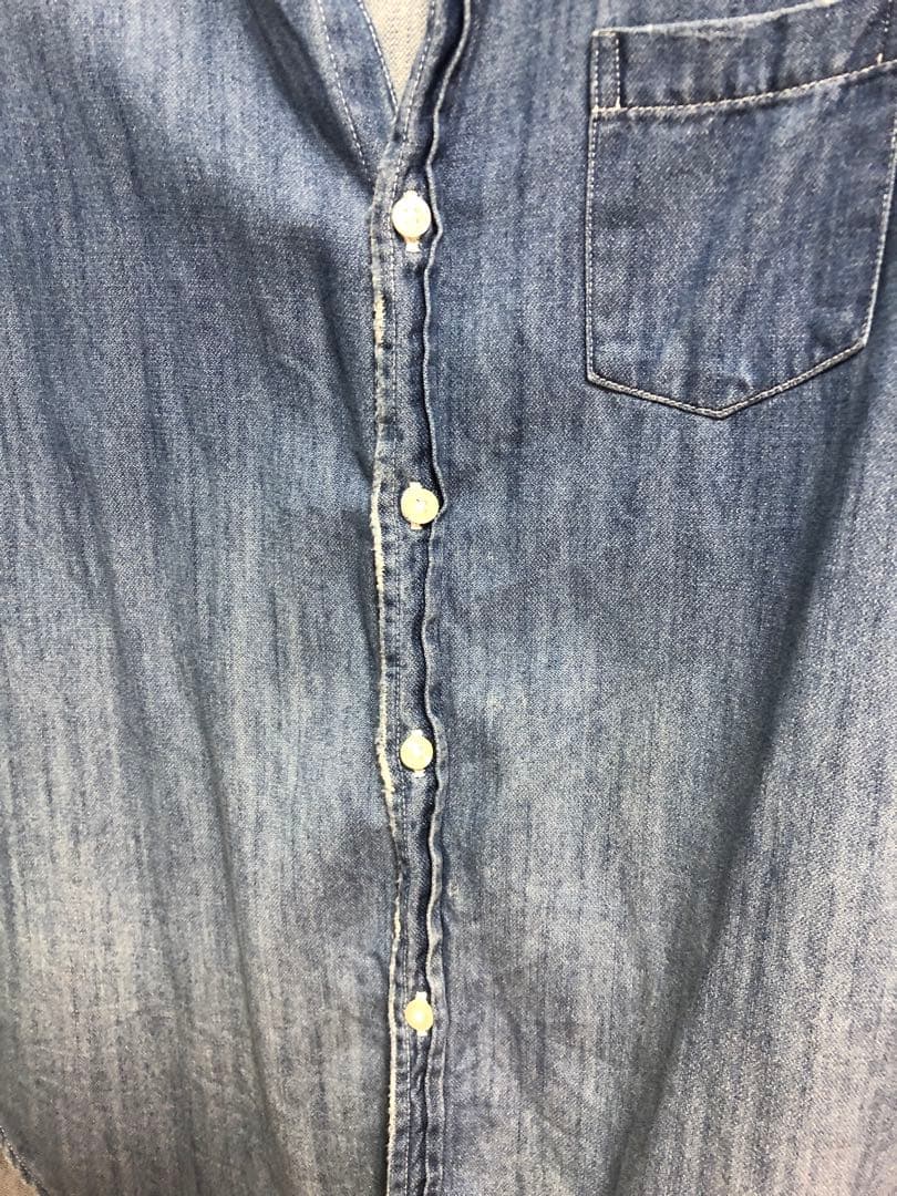 フランク＆アイリーン ロンハーマン 菊池京子 コラボデニムシャツ 匿名