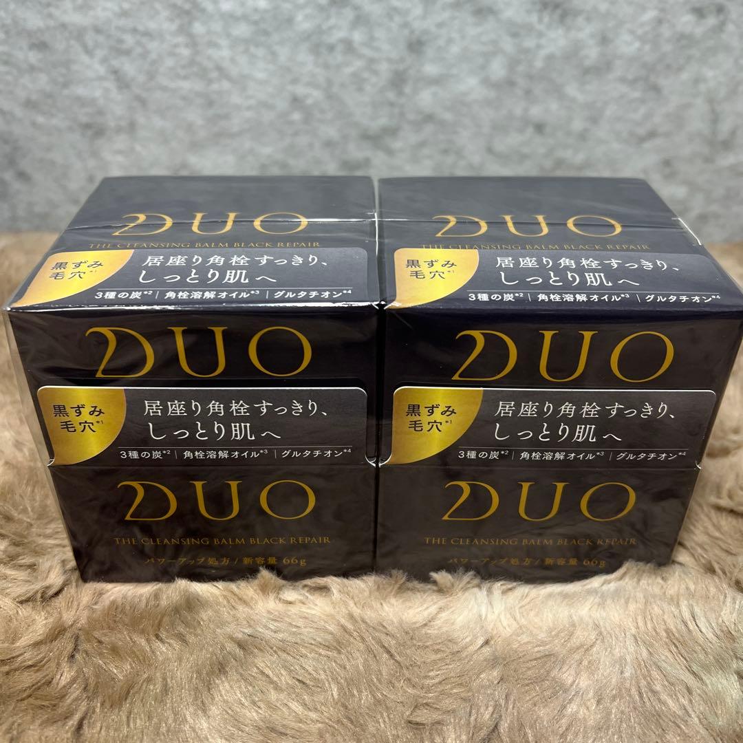 DUO 新品　デュオ　パワーアップした毛穴対策・黒ずみ毛穴ケア66g×4個セット