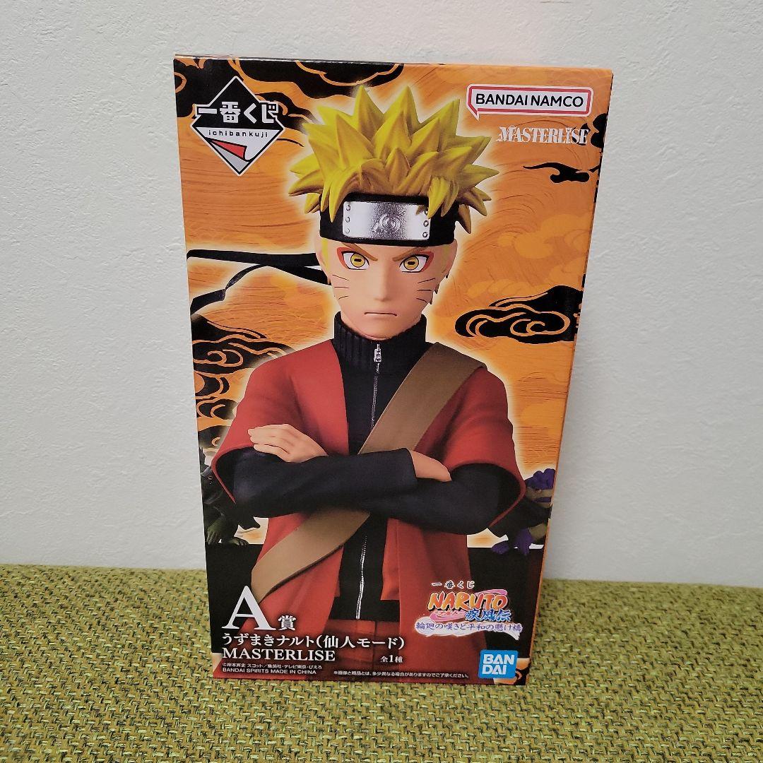ナルト一番くじ　 MASTERLISE うずまきナルト A賞　仙人モード NARUTO 一番くじ A賞 うずまきナルト(仙人モード) MASTERLISE - メルカリ