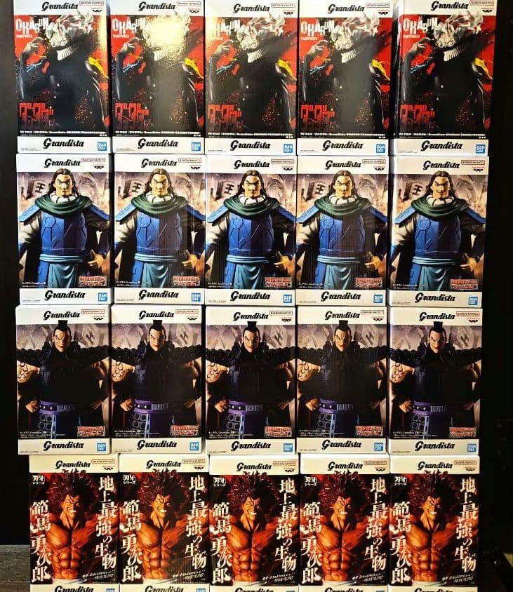 キングダム　刃牙　ダンダダン　ジョジョ　プライズフィギュア　22体セット