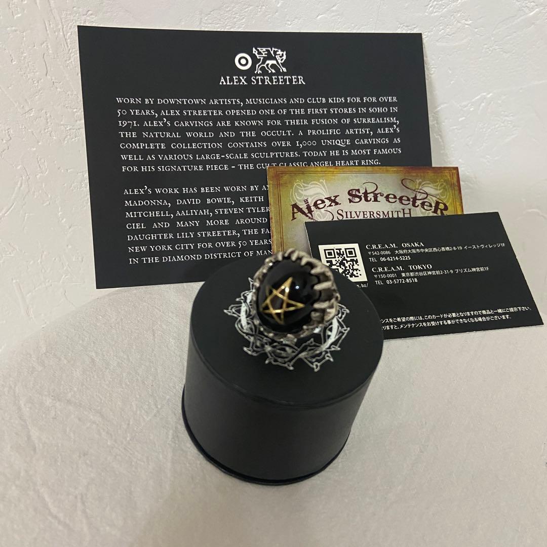 新品□14万ALEXSTREETER 18k STAR HellfireRing - メルカリ