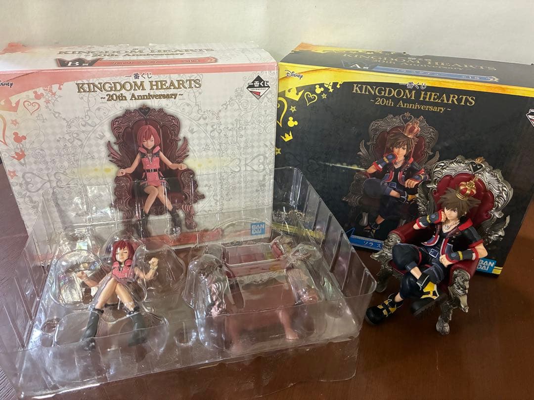 一番くじ キングダムハーツ 20th A賞ソラスタチュー　B賞カイリスタチュー