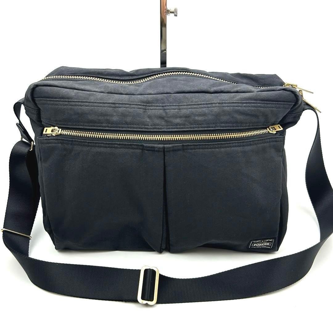 PORTER キャンバス メッセンジャーバッグ ショルダーバッグ ドラフト