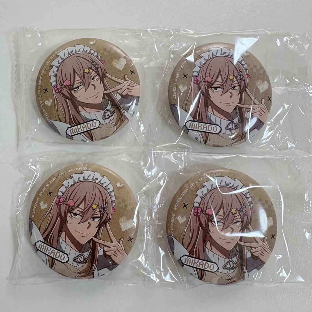 桃源暗鬼 ジャージメイド 缶バッジ 桃寺神門 ガチャ - メルカリ