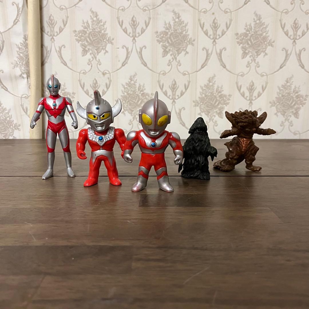 アンティーク】平成レトロ 円谷プロ ウルトラマン 怪獣 ソフビ人形