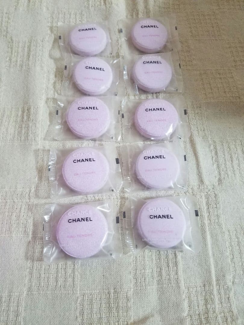 シャネル チャンス オー タンドゥル バスタブレット 10個