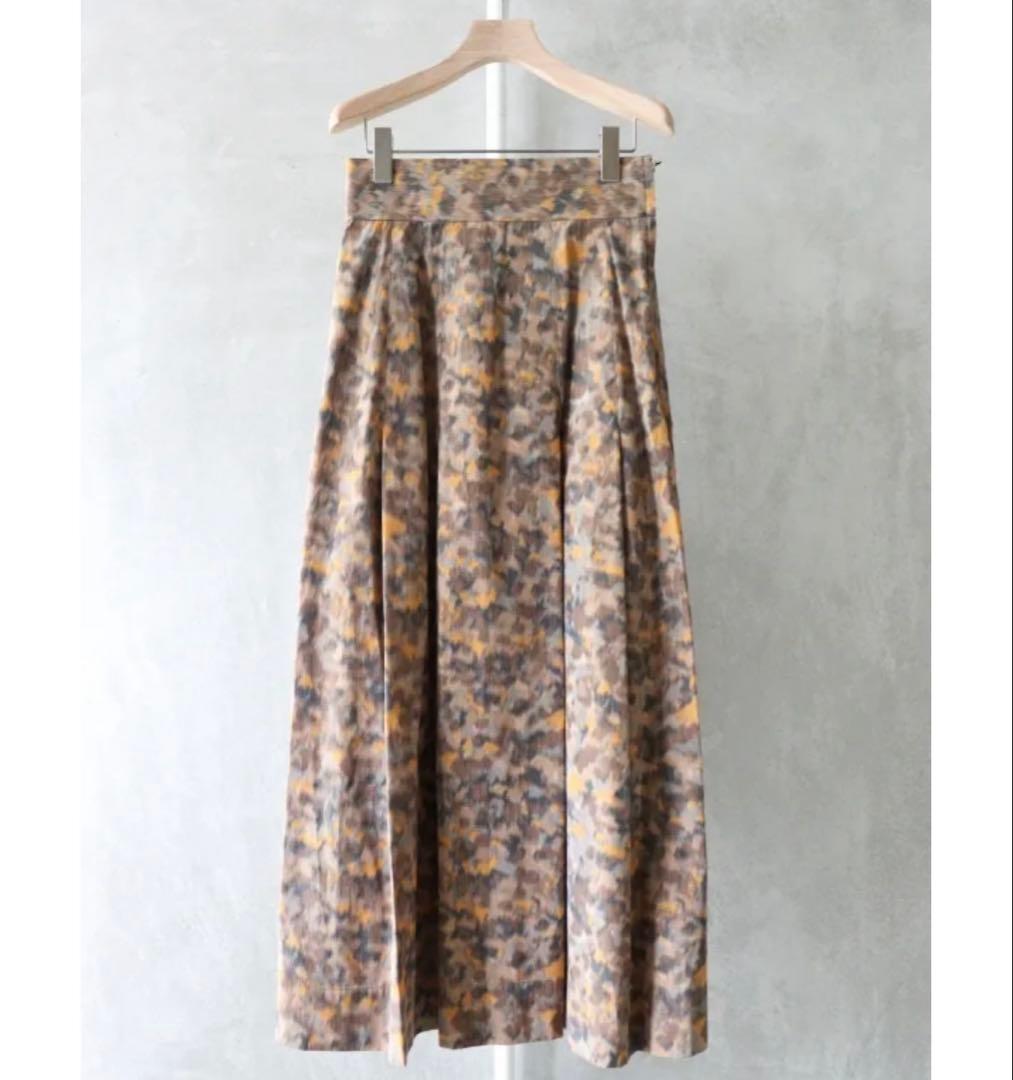 サイChine a la branche Maxi Length Skirt scye 