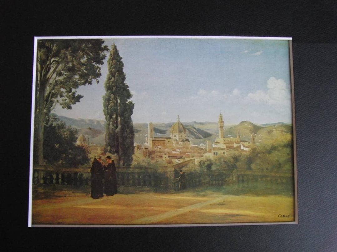 ジャン＝バティスト・カミーユ・コロー、【ボボリの庭から見たフィレンツェ】