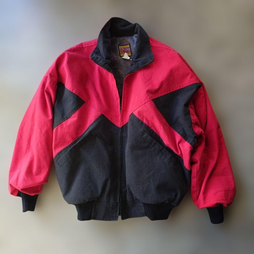 beewild アメリカ製 オクラホマ ワークジャケット サンタフェ 切り替え