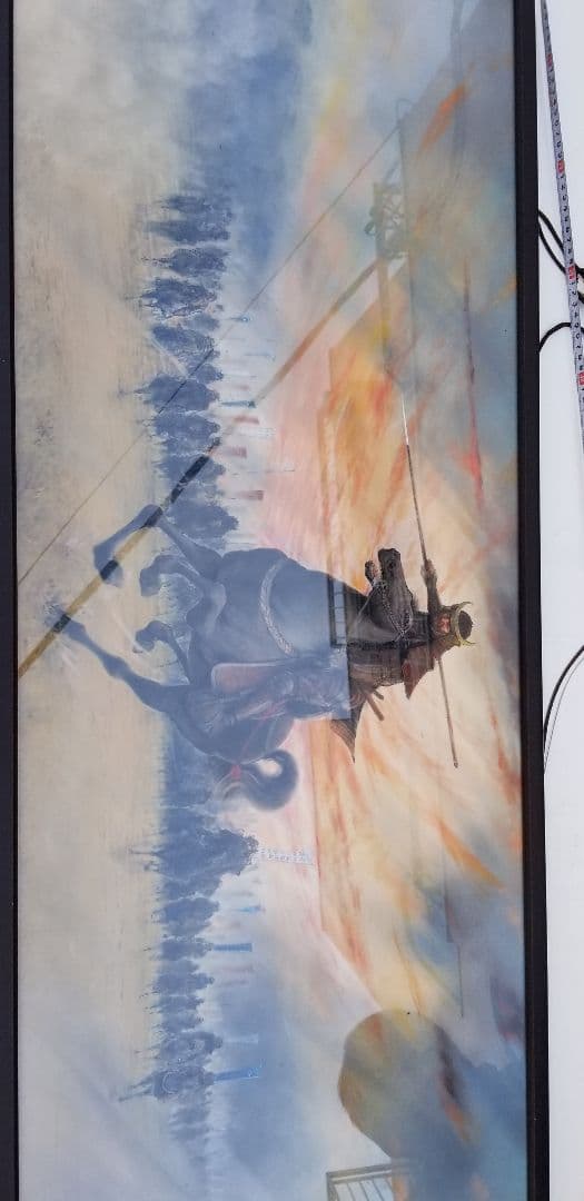 美術品・絵画・戦国騎馬軍団・額入り 楽天市場】【額絵】 一富士二鷹三茄子 瀬田功舟 F4・F6・F8号サイズ