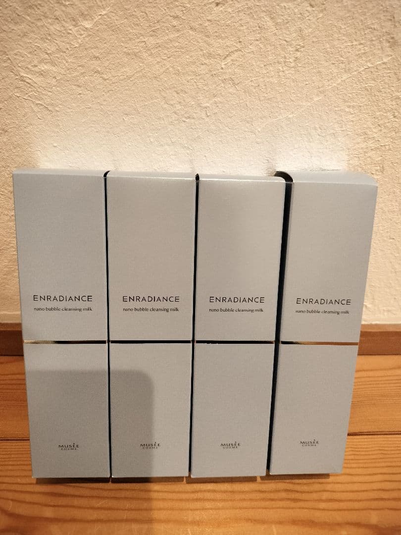 新品未使用未開封　ナノバブルクリアクレンジングミルク4本セット