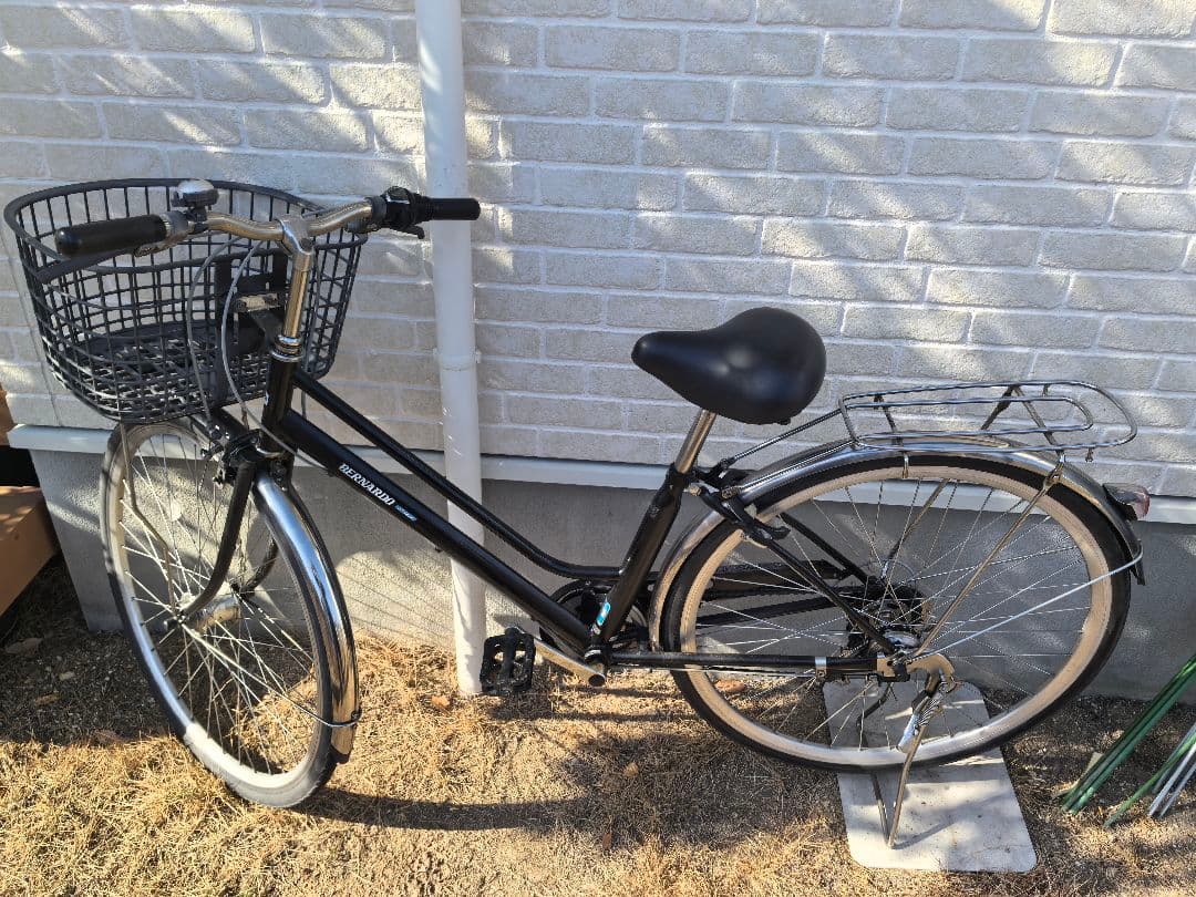 【名古屋引取限定】パンクしない自転車　DCM 27インチ　6段　オートライト