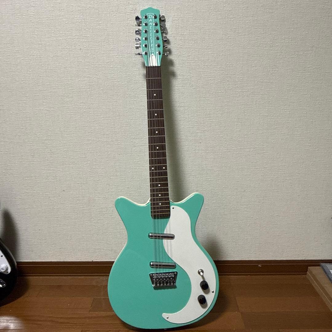 ダンエレクトロ　12弦　ミントグリーン 即納可能】Danelectro(ダンエレクトロ) STOCK '59 / VINTAGE AQUA