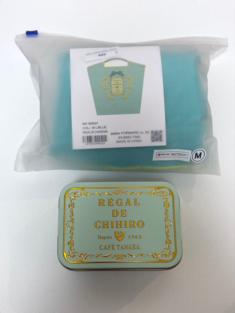 カフェタナカ　ボールアンドチェーン 【新品未使用】クッキー缶