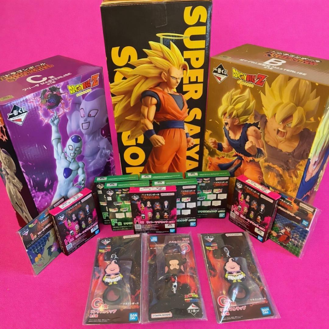 A賞 B賞 C賞 ドラゴンボール一番くじ 超サイヤ人孫悟空 MASTERLISE