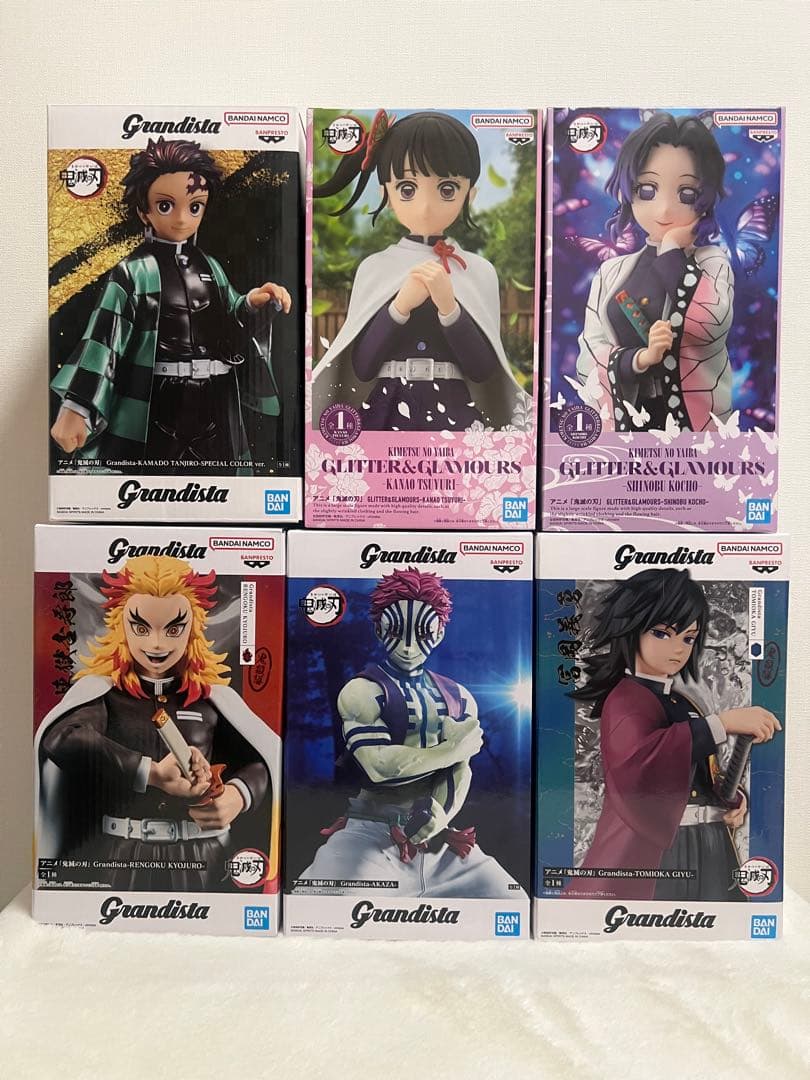 鬼滅の刃　Grandista 炭治郎　義勇　猗窩座　しのぶ 鬼滅の刃 無限城 炭治郎 義勇 VS 猗窩座 FanAnimation stop motion ①