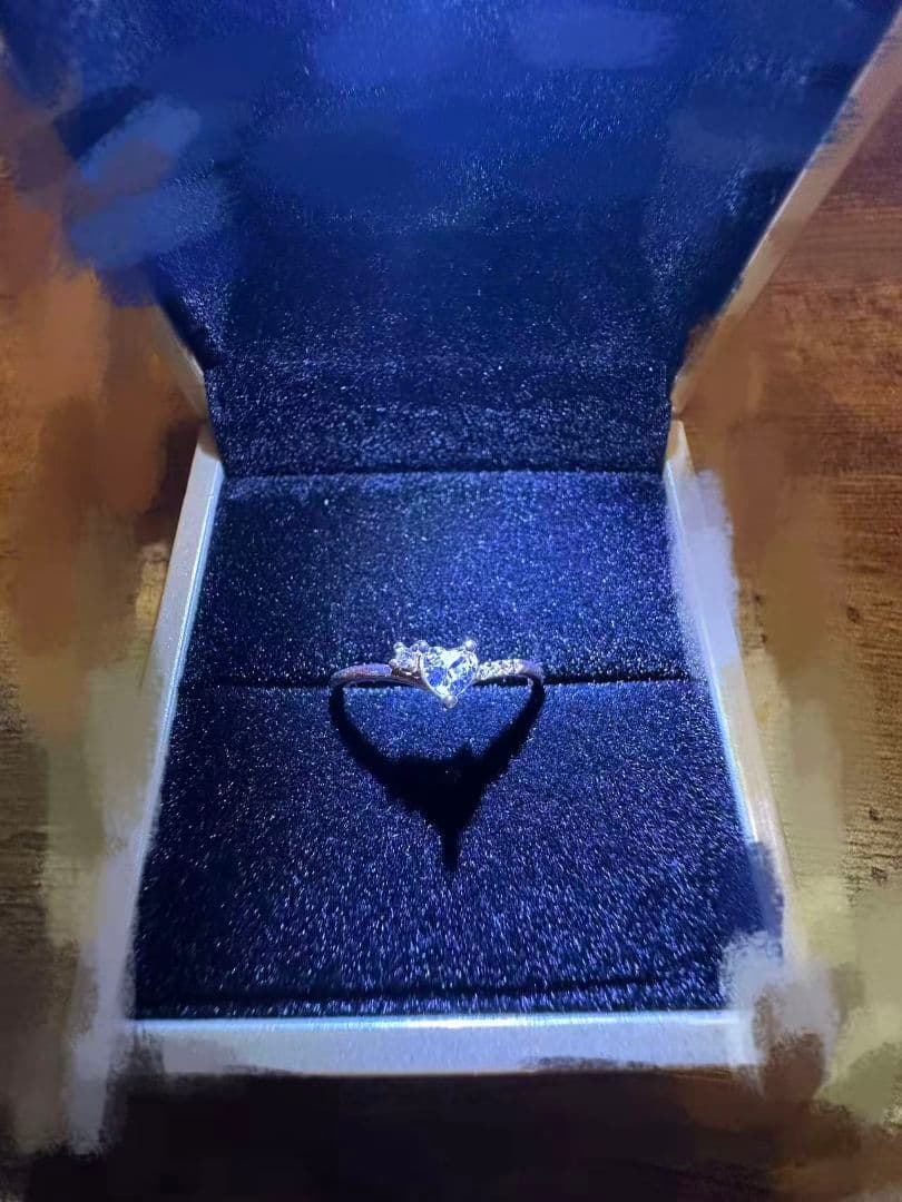 ハート型エレガントリング