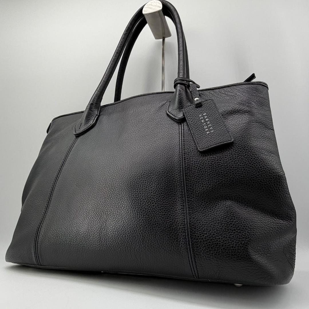 15720✨バーニーズニューヨーク トートバッグ 肩掛け ビジネス オールレザー