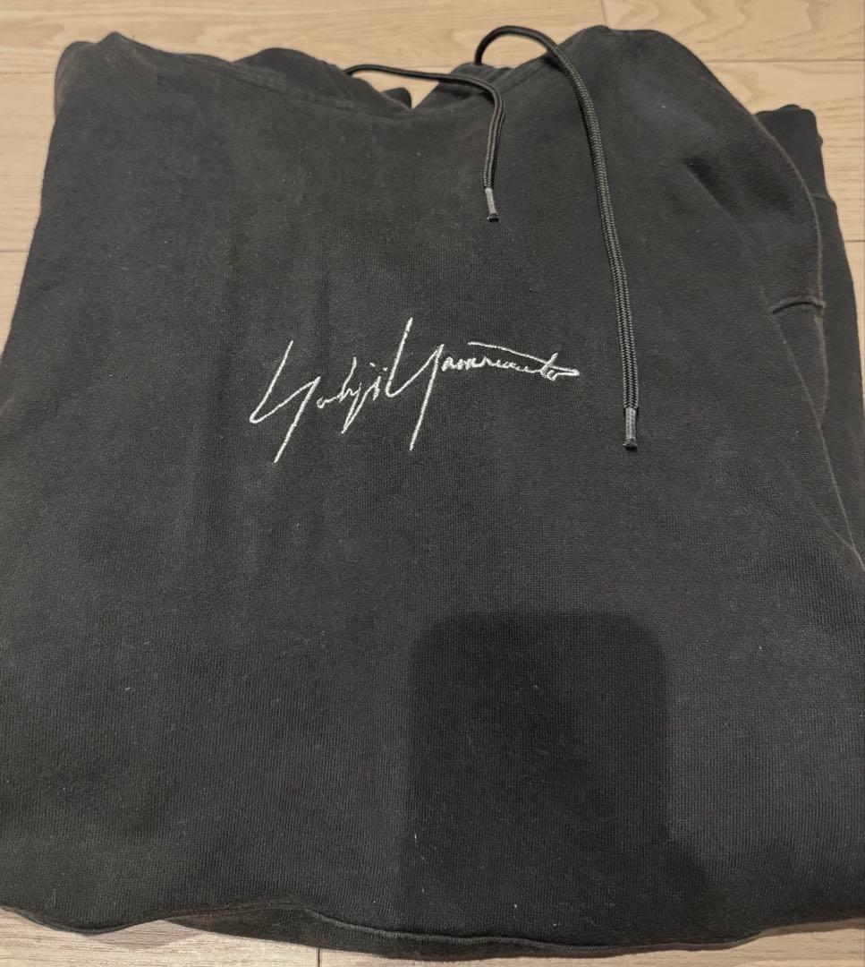 Yohji Yamamoto NEWERAコラボ ブラック XL パーカー