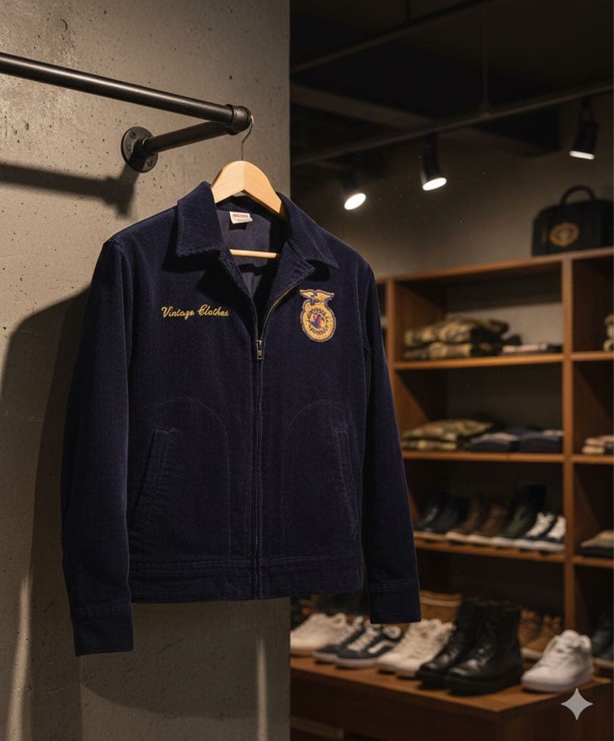 #89 Mサイズ FFA JACKET ジャケット 新品未使用ネイビー当日出荷