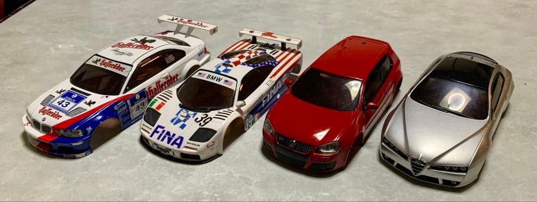 京商　ミニッツ ボディ4セット　 アルファロメオ ワーゲン　SUV