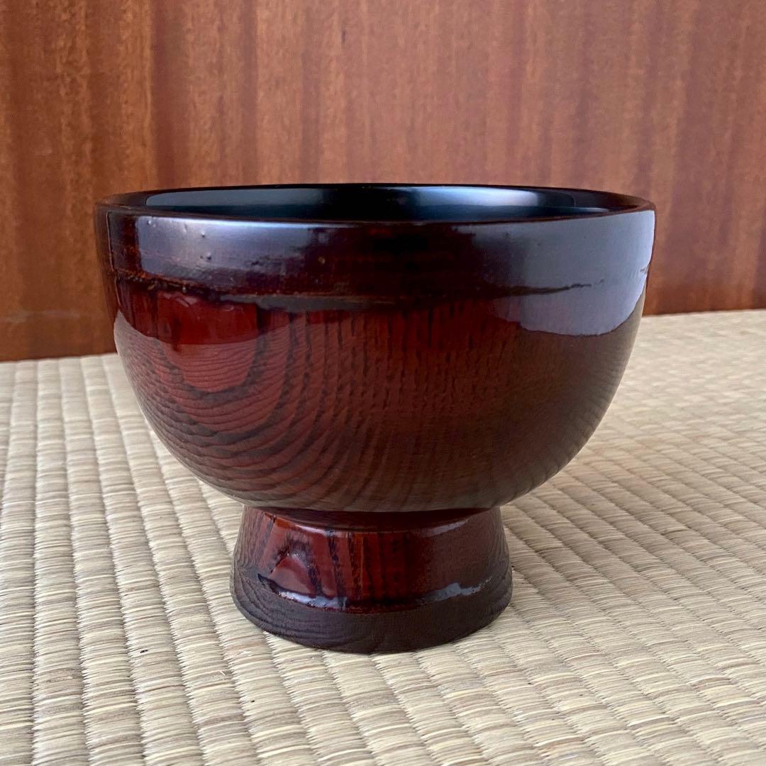 合鹿椀②未使用 輪島塗 けやき 木地呂 合鹿椀 布着せ 内黒 輪島塗【中門博作】合鹿椀（曙） – 漆陶舗あらき 輪島塗 九谷焼 山中塗