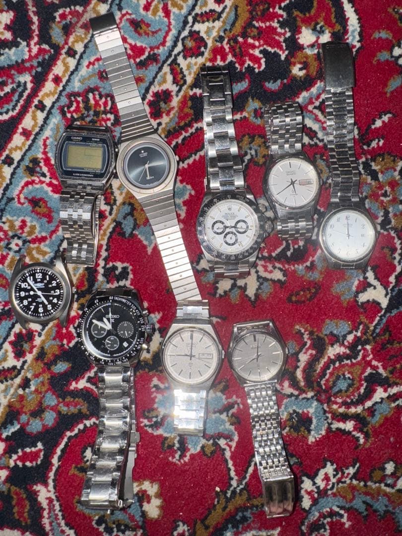 腕時計セット ステンレスバンド