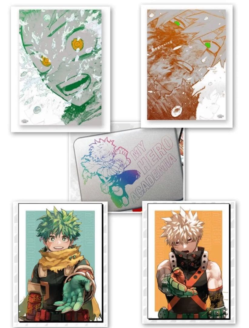 ヒロアカ　アートポスター　リッチポスター　ポストカード