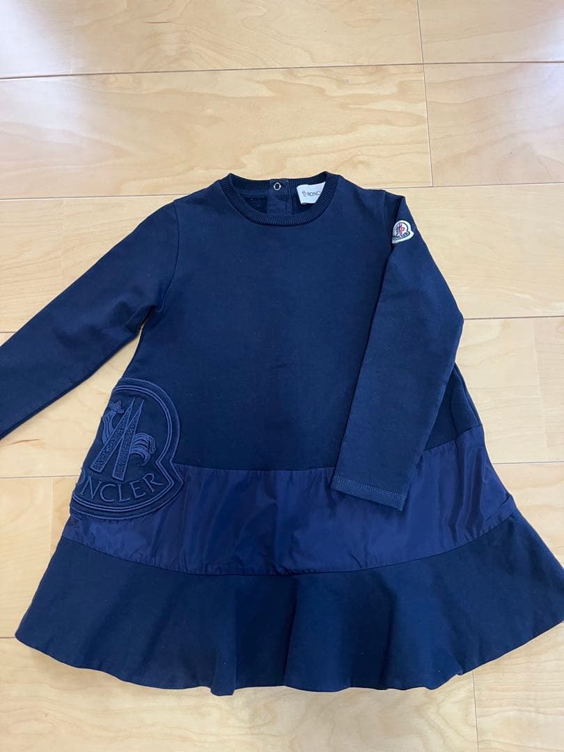 MONCLER ネイビー ワンピース　90cm MO5234EW00132_fw_thumbM.jpg