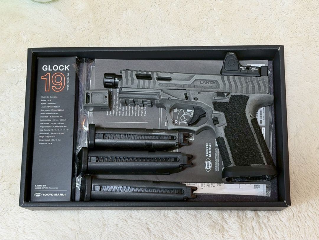東京マルイ グロック19 gen3 LANTACカスタム