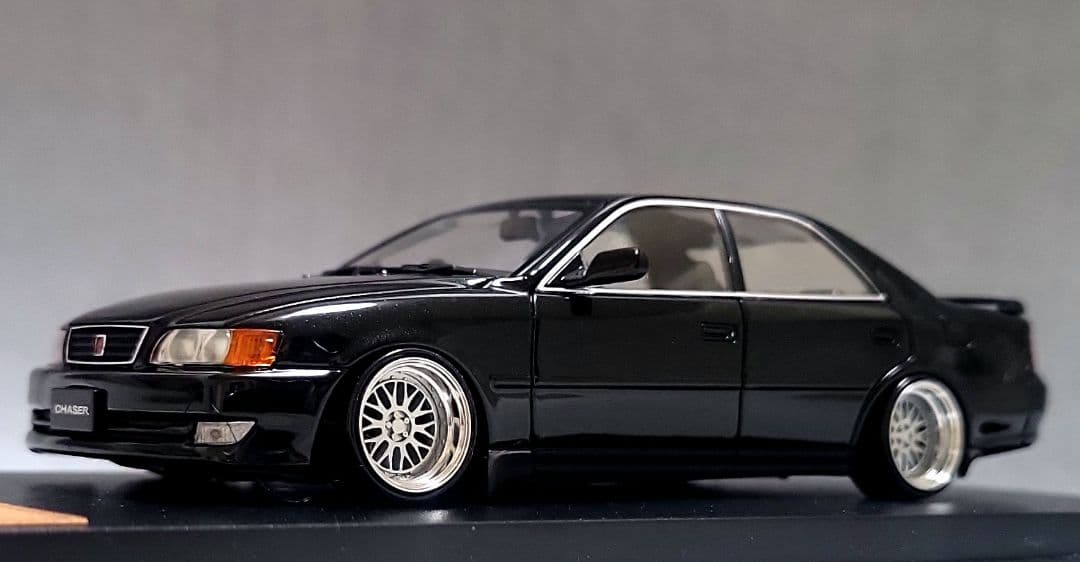 1/43　JZX　チェイサー改　ツアラーV　BBS-LM　アルミ製　深リム