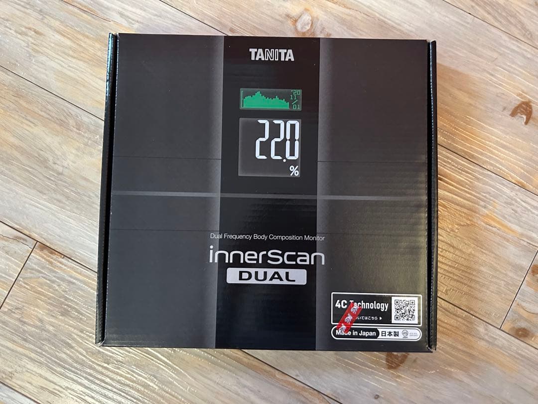 TANITA innerscan DUAL 体脂肪計