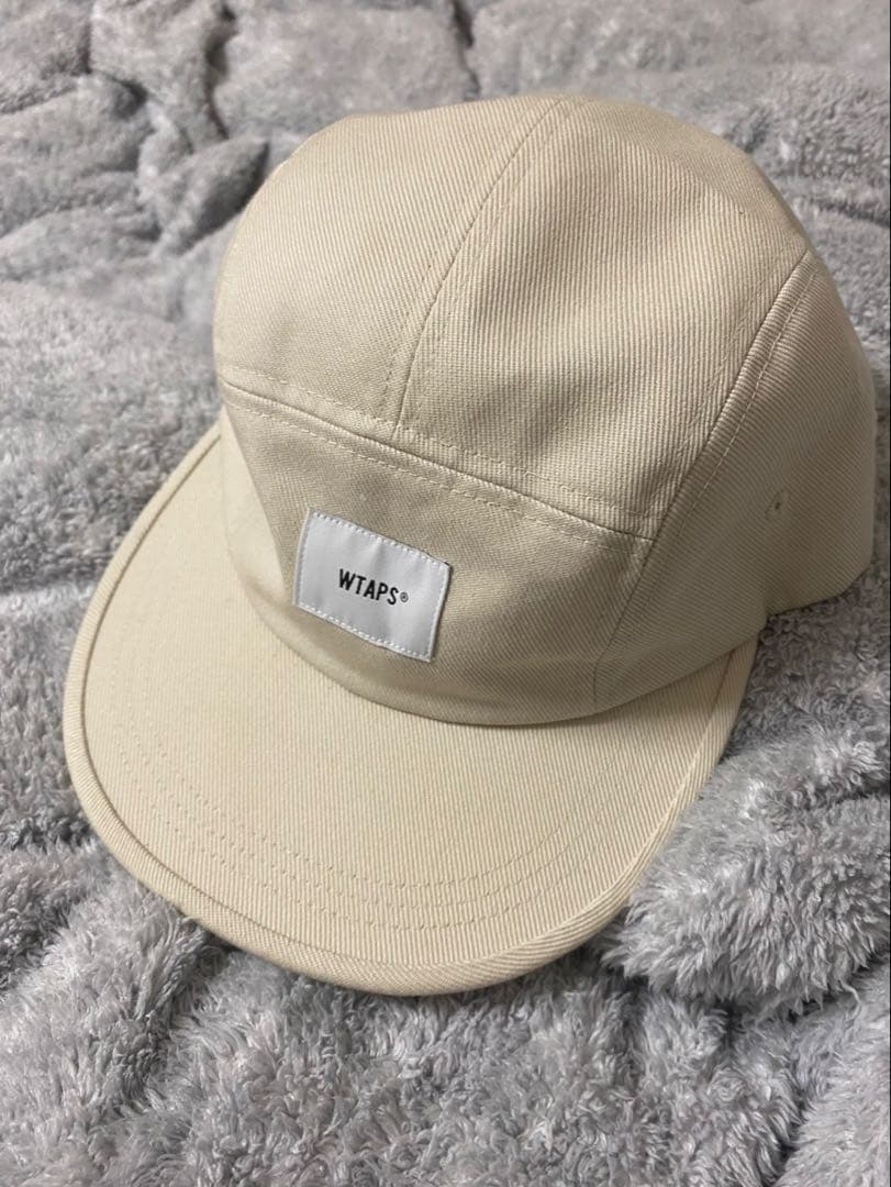 WTAPS ダブルタップス 5パネルキャップ ベージュ コットンキャップ 中古・古着通販】WTAPS (ダブルタップス) キャップ ベージュ サイズ